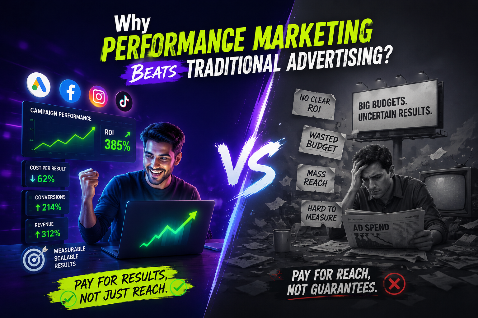 Why Performance Marketing Beats Traditional Advertising?